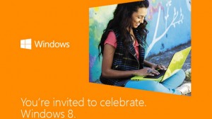 Windows 8 launch invitation