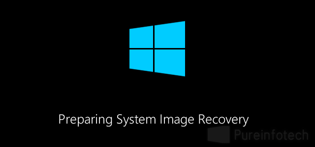Restore system image in Windows 8