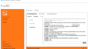 Free IRC client for Windows 8: IRC Messenger [x86/x64 ...