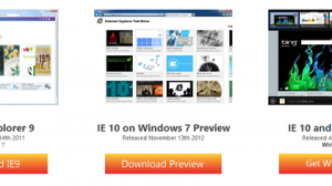 Internet Explorer 10 Preview Win 7