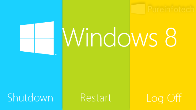 How to add a Shutdown, Restart and Log Off shortcut to the Start screen