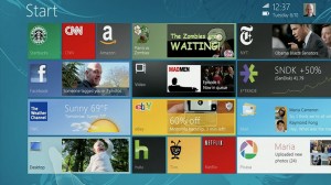 Win 8 early design