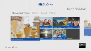 Cloud storage app for Xbox 360