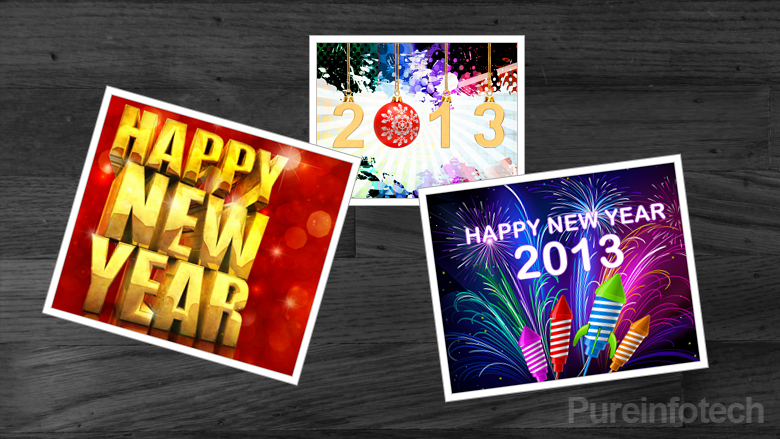 2013 new year wallpaper