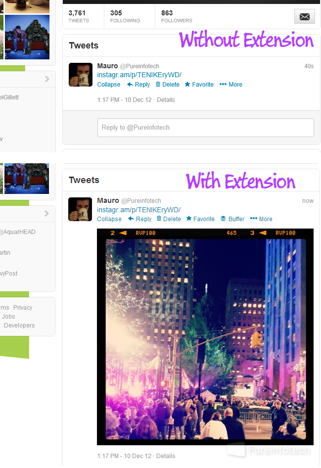Chrome extension