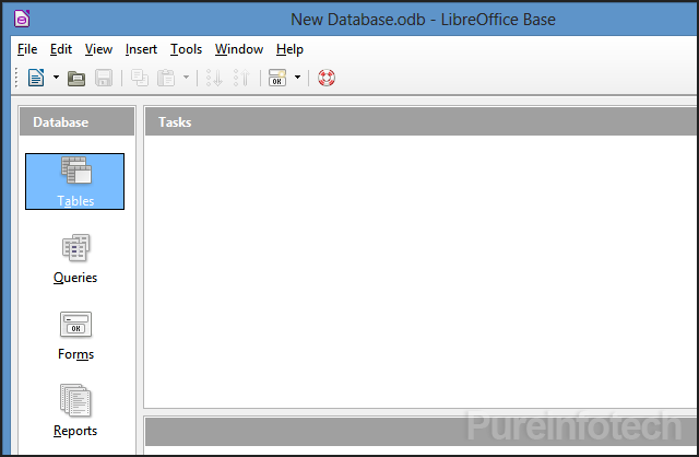 Base database application equal to Access