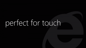 IE10 logo black