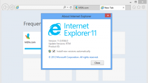 ie11 for Windows Blue features
