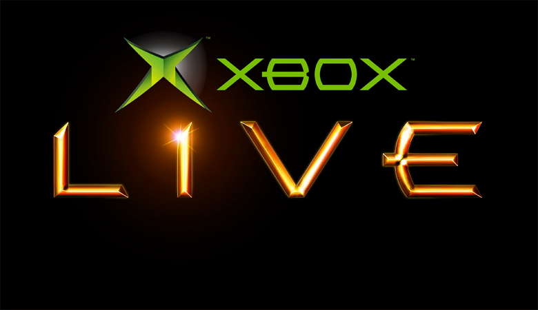 xbox live logo black background