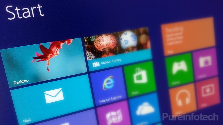 windows 8 start screen