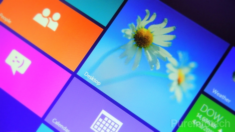 Windows 8.1 Blue build 9374 Start screen