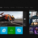 Xbox One Windows 8-like dashboard