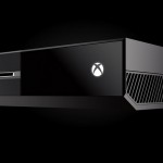 Xbox One console angle view with black background 780_wide