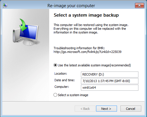 Backup Program Your Computer