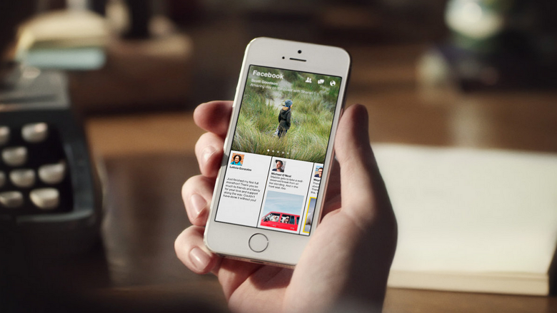Facebook Paper app