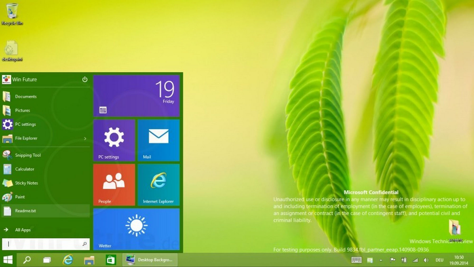 Windows 9 Technical Preview The Complete Summary Of Leaked Features