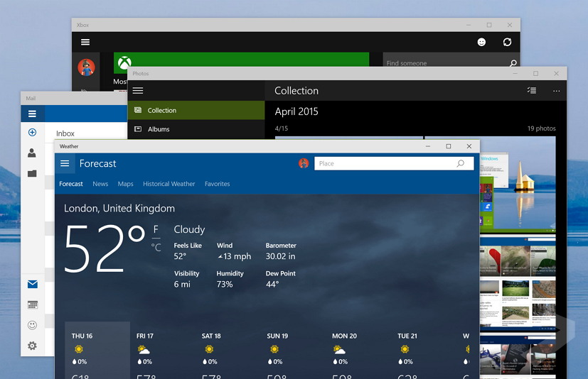 Microsoft removes menu and full screen buttons from the title bar in
