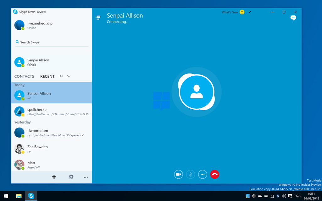 Skype For Pc Windows 10
