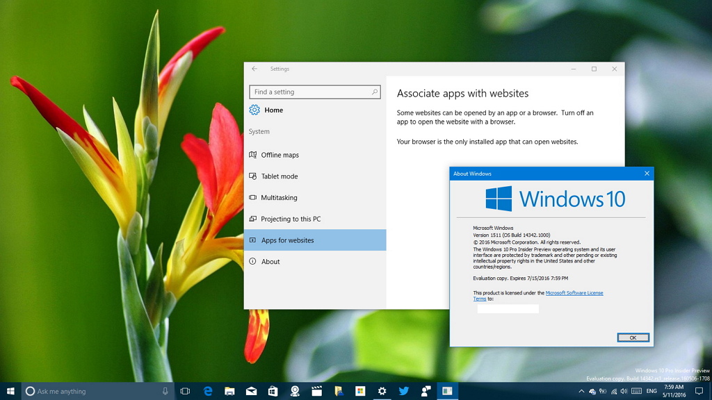 Build 14342 ya está disponible para Windows 10 PC