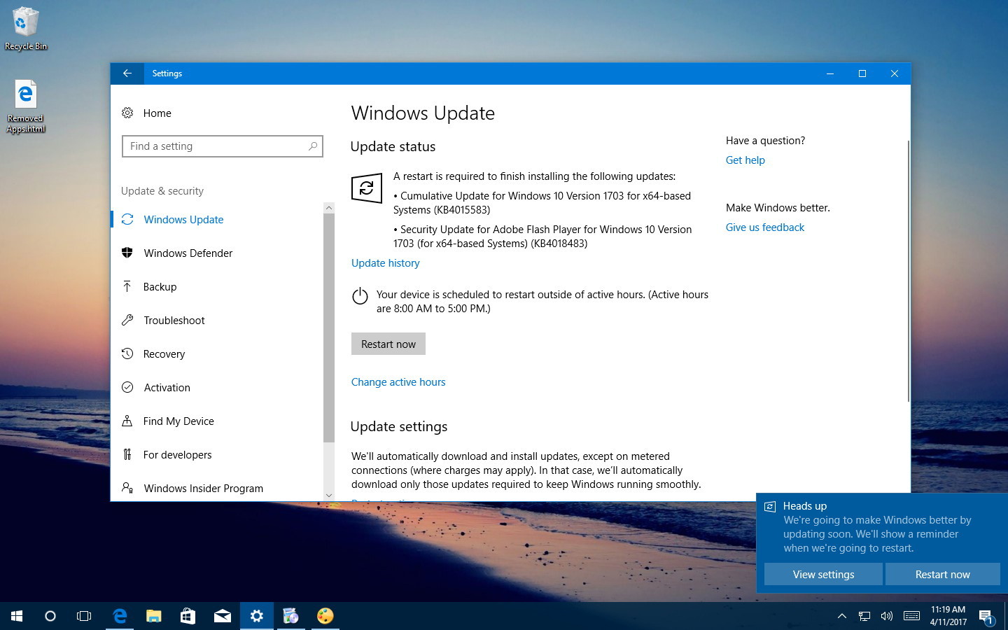 1703 windows 10 update download