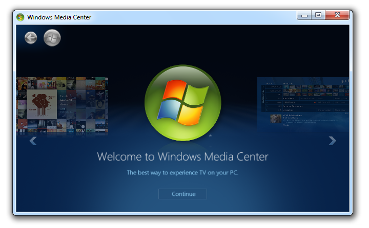 media center software