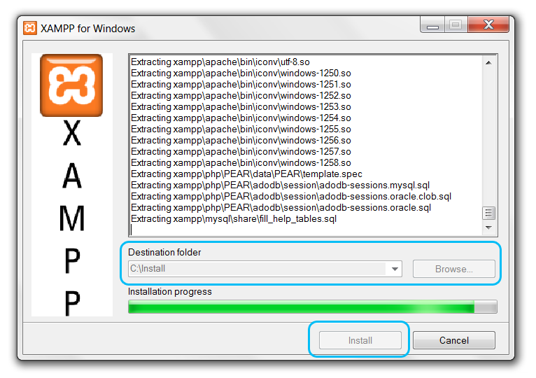 How to install xampp after download mnogosoftaavid