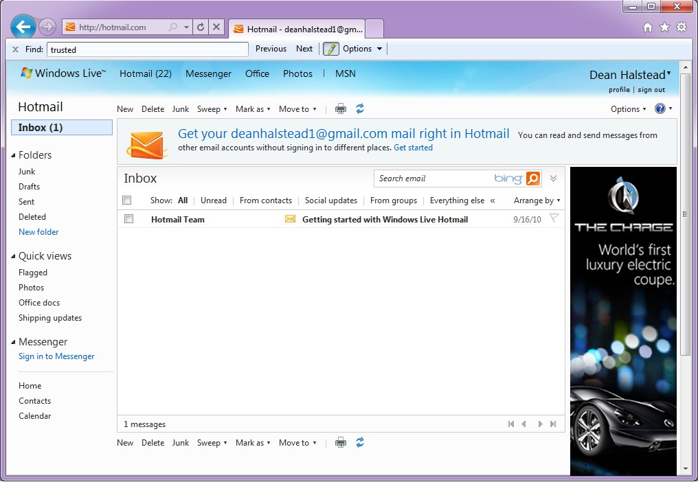 How To Save An Email While Writing in Hotmail