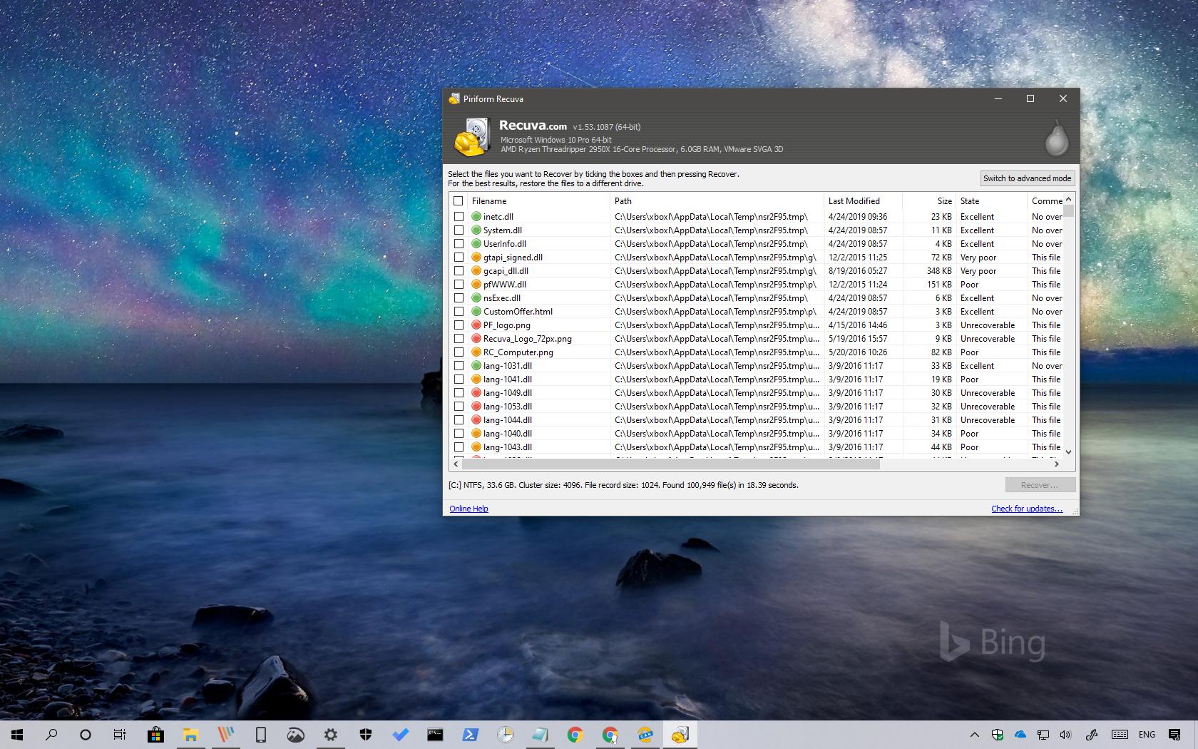 file recovery windows 10