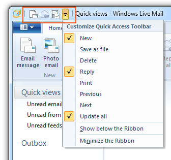 Learn how to use basic features of Windows Live Mail 2011 [Part2 ...