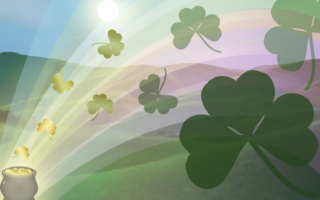 Awesome green St. Patrick's Day theme for Windows • Pureinfotech