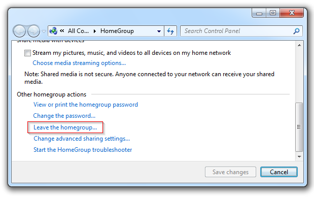 How To Disable Or Enable HomeGroup Feature In Windows 7 - Pureinfotech