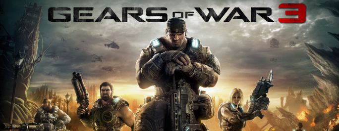 Download Gears Of War 3 Game Battle Wallpaper