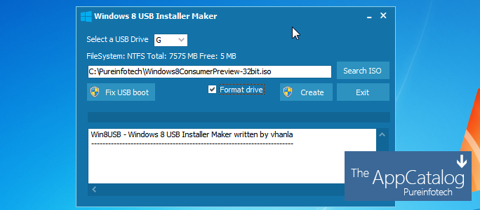 windows 8 usb installer maker