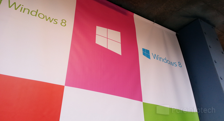 Win 8 launch wall