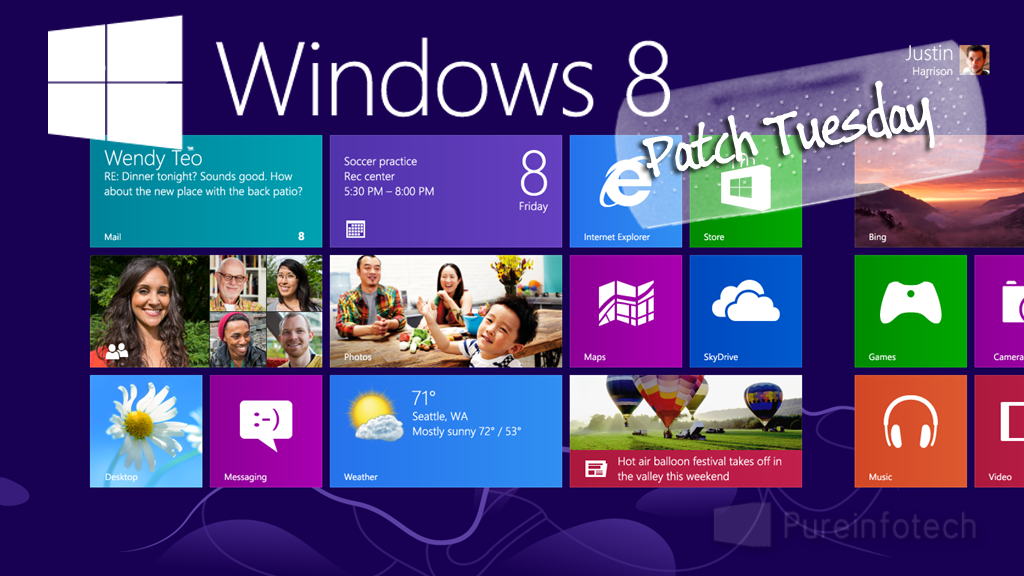 Microsoft Patch Tuesday, August 2013, brings eight new updates to