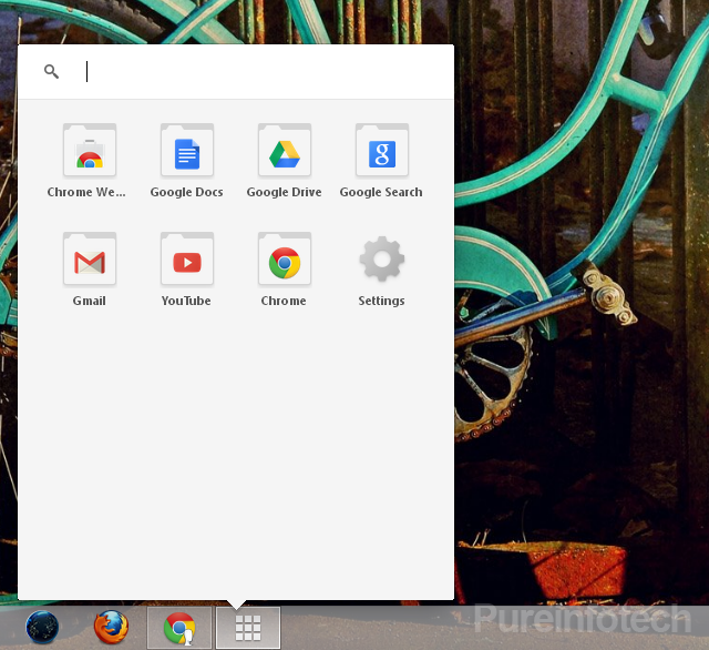 chrome application launcher