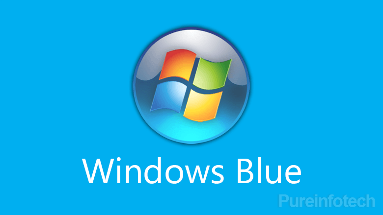 blue start orb windows 10