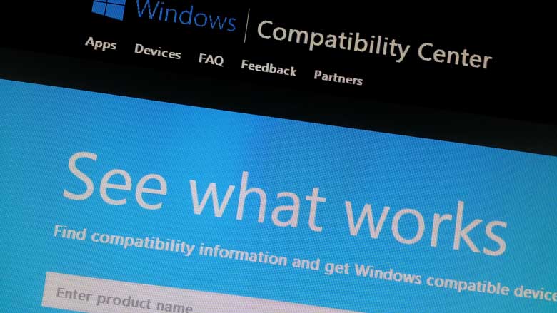 Microsoft update Compatibility Center for Windows 8.1
