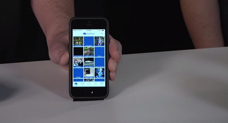 SkyDrive app for iPhone and iPad