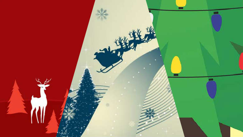 Desktop Fun: Simple and colorful Christmas wallpaper collection 2013 -  Pureinfotech
