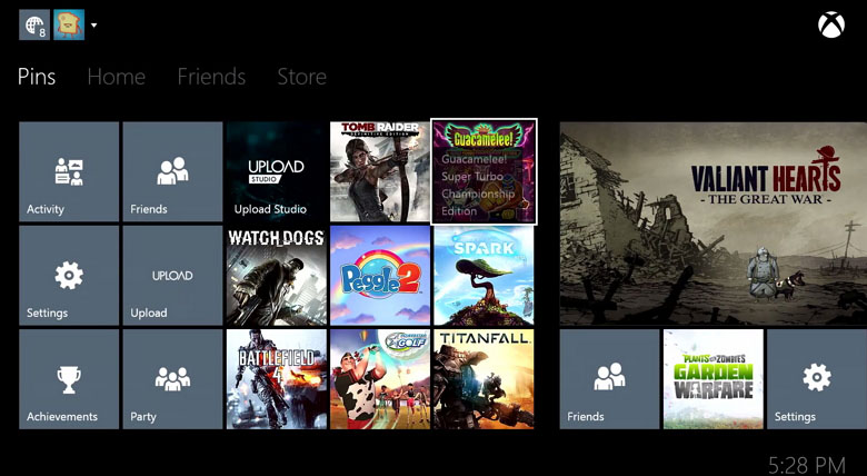 Xbox One August 2014 update