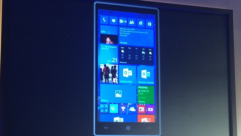 Windows 10 for Phones preview