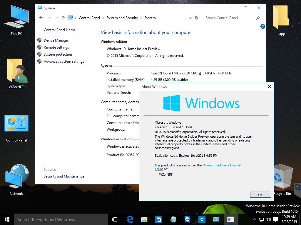 Windows 10 build 10154 screenshots and release notes leak onto the web ...