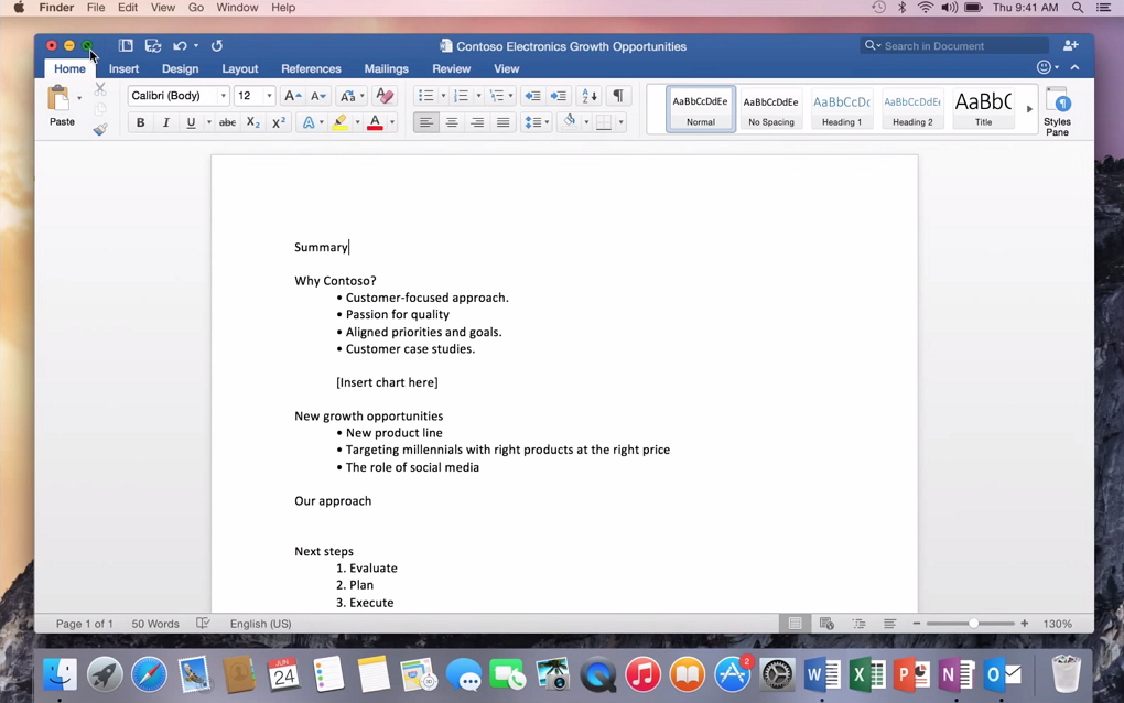 Microsoft Office 2016 arrives on Mac, Office 365 members can download the  suite now - Pureinfotech