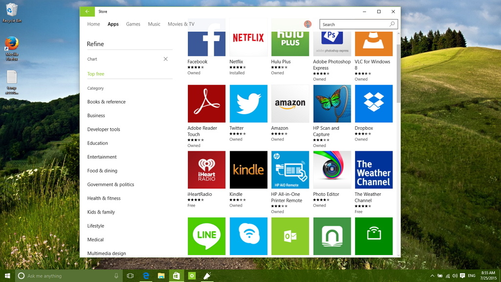 windows 10 microsoft store download