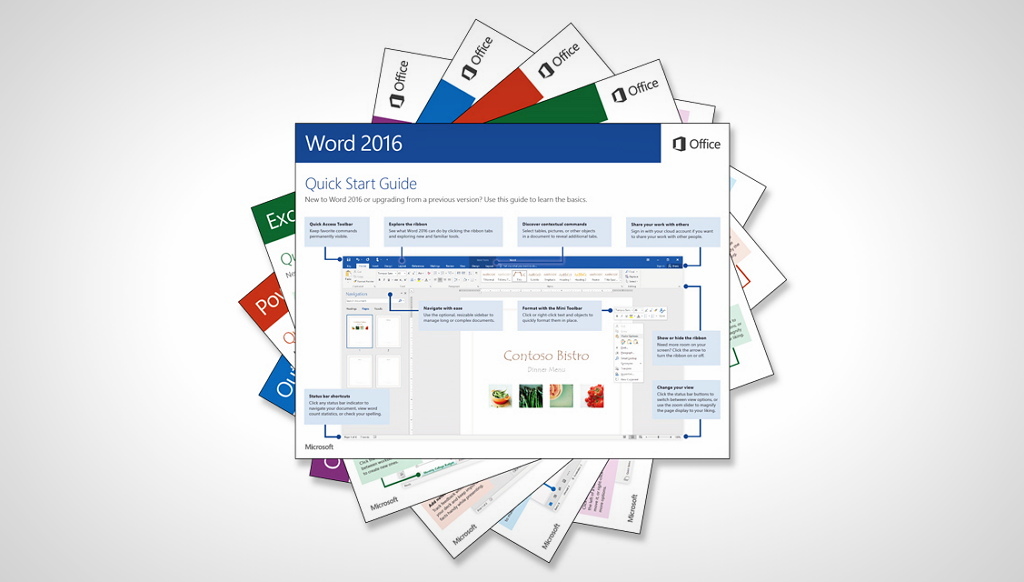 Download Office 2016 Quick Start Guides for Word , Excel , PowerPoint , Outlook and OneNote - Pureinfotech