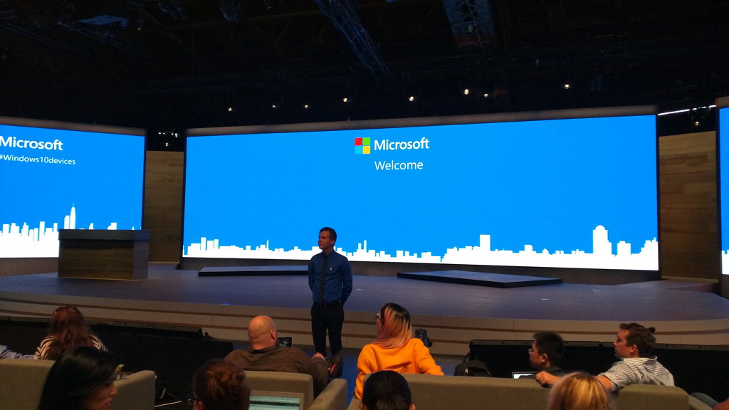 Microsoft's Windows 10 Devices event in New York City October 6th, 2015