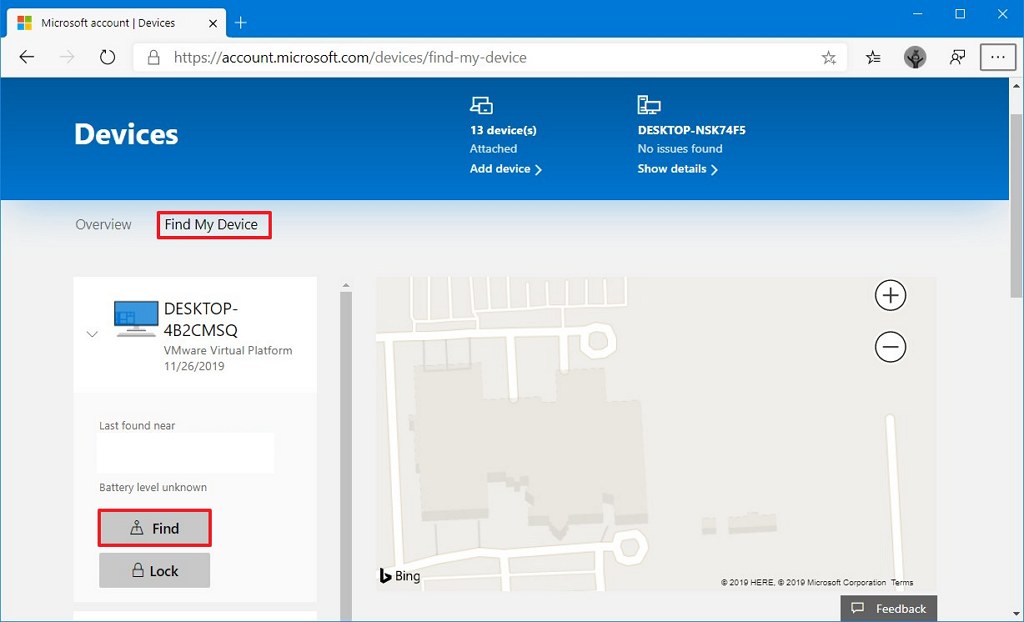 How To Set Up The Find My Device Tracking Feature On Windows 10