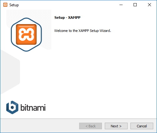 XAMPP setup on Windows 10