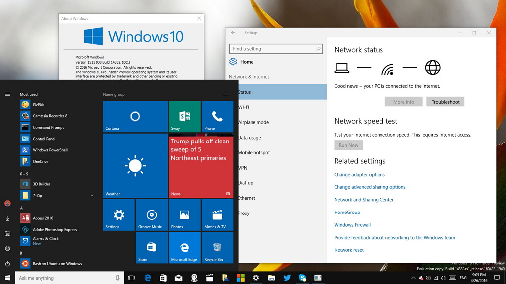 Windows 10 сборки 2024. Фянкцыя Майкрософт новости на виндовс 10.